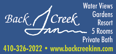 Back Creek Inn Bed & Breakfast Print Ad