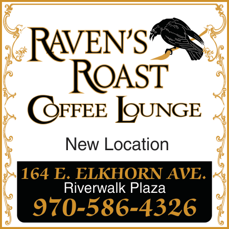 Raven's Roast Coffee Lounge Print Ad